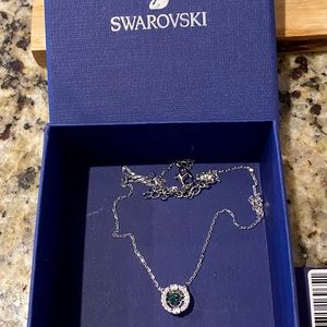Swarovski Green Sparkling Necklace